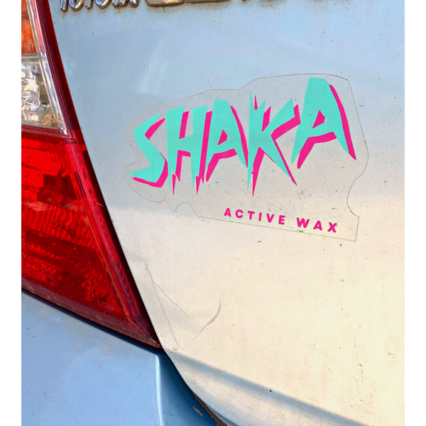 SHAKA BOARD / BUMPER STICKER - LARGE